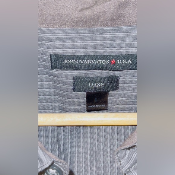 John Varvatos | Shirts | John Varvatos Star Usa Luxe Mens Button Down ...